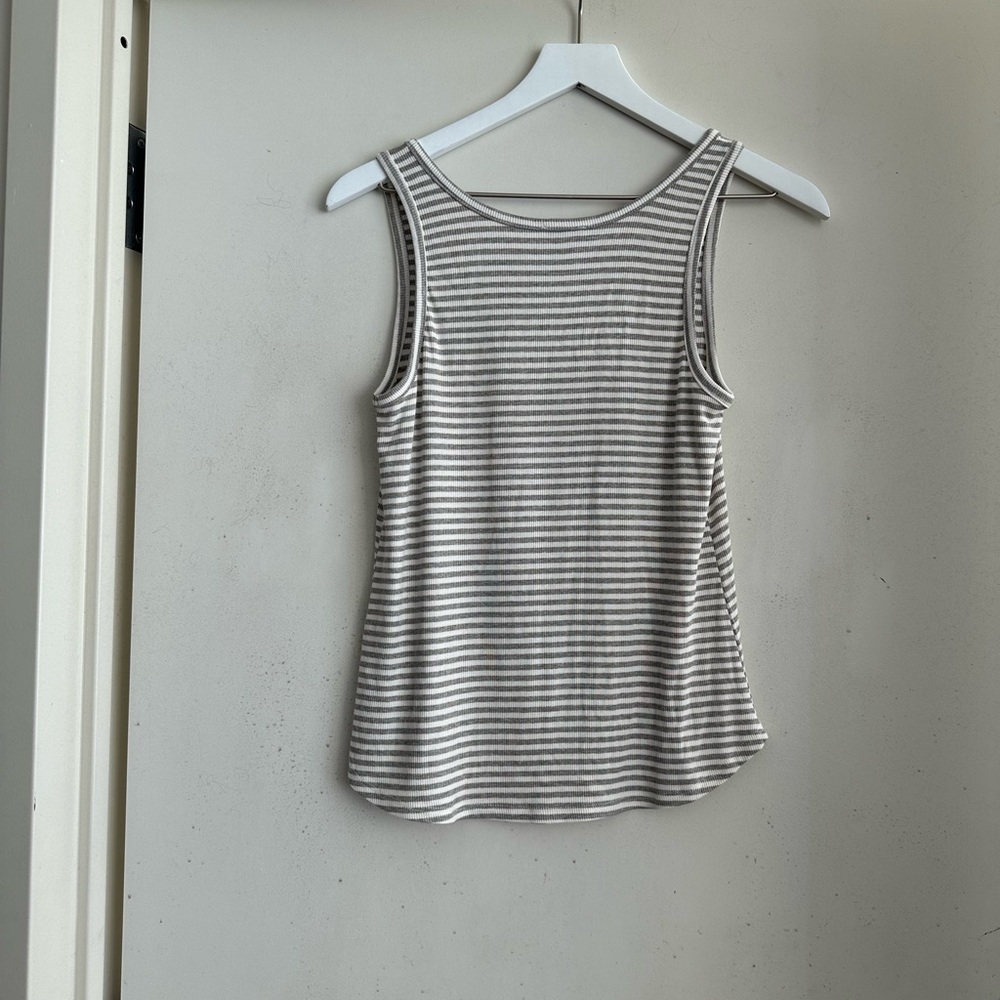 Splendid Ribbed Striped Tank - Picture 2 of 5